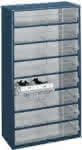 Schubladenmagazin Typ 1216-04 blau