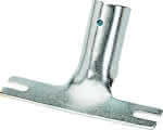 Besenstielhalter verzinkt,Ø24mm,Nölle PROFI BRUSH