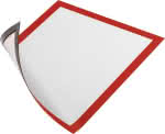 Inforahmen A4, 5 Stk.,rot