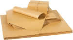 Packpa.,25KG,Zuschnitt,,75x100cm, 80g/qm, braun