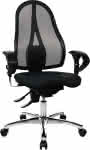 Drehstuhl Sitness 15,schwarz/schwarz
