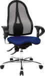 Drehstuhl Sitness 15,blau/schwarz
