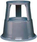 Rollhocker Metall,grau