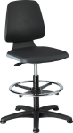 Bimos Arbeitsstuhl,Labsit 3, K-Leder anthr.,Sitzhöhe 520-770 mm