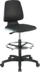 Bimos Arbeitsstuhl,Labsit 4, K-Leder anthr.,Sitzhöhe 560-810 mm