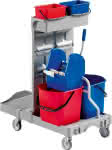 Reinigungswagen Poly II,970x680x1110 2x15l