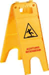 Kunststoff Warnschild,Achtung Rutschgefahr