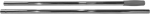 Chromstiel 2-teilig,140cm lang D22mm