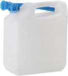 Wasserkanister 12 l,HD-PE natur,B290xT160xH331,5 mm - mit Auslaufrohr