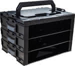 i-BOXX Rack 3er Block,leer B445xT342xH301 mm