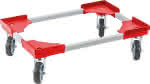 Transportroller,310 x 410mm rot