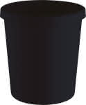 Papierkorb 18 l schwarz,331mm recycling K-Stoff