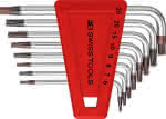Winkelschraubendreher-,Satz im Kunststoffhalter,8-teilig T6-T25 - PB Swiss Tools