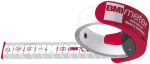 Taschenbandmaß BMImeter,3mx16mm weiß BMI