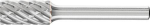 Frässtift HM zylindrisch,1020 STEEL 6mm 10x20mm,Pferd