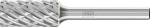 Frässtift HM zylindrisch,1225 STEEL 6mm 12x25mm,Pferd