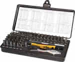 WIHA Bit-Sortiment 6-kant,4mm ESD 65-teilig