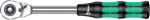 WERA Umschaltknarre,Zyklop Hybrid 1/2" 72,Zähne 281mm