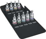 WERA Schraubendrehereins-,atz-Garnitur Zyklop 1/2",Haltefunktion TX T20-60