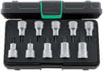 Schraubendrehereinsatz-,Satz 1/2" T20 bis T60,10-teilig - Stahlwille