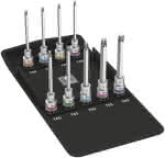 WERA Schraubendrehereins-,atz-Garnitur 1/2" Haltef-,unktion TX lang 9-teilig