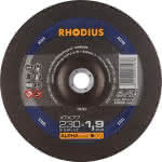 Trennscheibe XTK77 230 x 1,9mm gekr. Rhodius