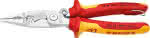 E.-Install.Zange VDE TT,200mm m.M.K.Griff Knipex