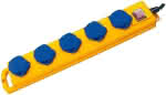 Steckdosenleiste 5-fach,H07RN-F3G1,5 2m,Super-Solid SL 554 - Brennenstuhl