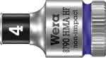 WERA,Steckschlüsseleinsatz,1/4" Haltefunktion 6-kant