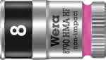 WERA,Steckschlüsseleinsatz,1/4" Haltefunktion 6-kant