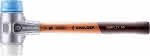 HALDER SIMPLEX-Schonhamm-,er 3117 TPE-soft/Superpl-,astik Aluminiumgehäuse H-