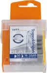 Trapezklinge Standard,61 x18,7x0,65mm,Spender a 50 Stück - LUTZ BLADES
