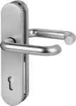 EDI SI-Drückergarnitur,Logo 8753/7203 LS 12mm,ES1 PZ72/8 F1 TS35-45