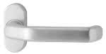 EDI FH Halbgarnitur Ares,1200/2133 ohne,Schlüsselrosette oval 9mm