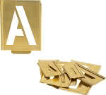 Signierschablone A-Z,Schrifthöhe 40mm,KUKKO