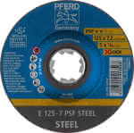 Schruppscheibe PSF X-LOCK,STEEL 125x7mm,Pferd
