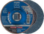 Fächerschleifscheibe,X-LOCK STEELOX K60SGP,125mm - Pferd