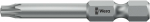 Bit zähhart 1/4",DIN 3126 E6,3,T40x89mm mit Bohrung - Wera
