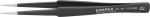 Pinzette ESD US-Nadelform,135mm schwarz,KNIPEX