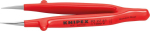 Pinzette Präzision VDE,spitz gerade 130mm,KNIPEX