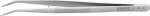 Pinzette Präzision,vernickelt spitz gebogen,155mm