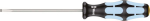 WERA Schraubendreher 3335,rostfrei Schlitz,3,5x0,6x100mm