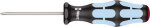 WERA Schraubendreher 3350,rostfrei Kreuzschlitz,PH0x60mm