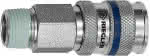 Schnellverschlusskupplung,NW 7,8, Stahl,,AG R1/2" - RIEGLER