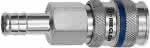 Schnellverschlusskupplung,NW 7,8, Stahl,,Tülle 6mm - RIEGLER