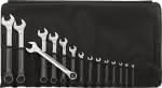 Ringmaulschlüssel-Satz,DIN3113A 6-32mm,15-teilig in Rolltasche - Stahlwille