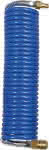 Spiralschlauch PA blau,,Kupplung u Stecker NW7,2,8x6mm, 7,5m - RIEGLER