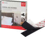 VELCRO Klettband,General Use Fastener,20mm x 25m, schwarz
