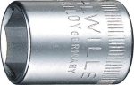 Steckschlüsseleinsatz,6-kant 1/4" 7mm,Stahlwille