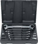 Ratschenschlüssel-Satz,10-tlg. 8-19mm gerade KS,KS TOOLS